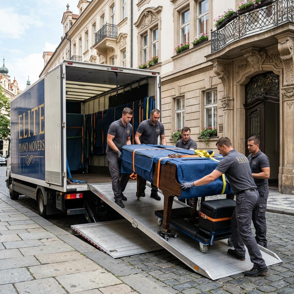 Möbeltransport mit professionellem Umzugs-LKW